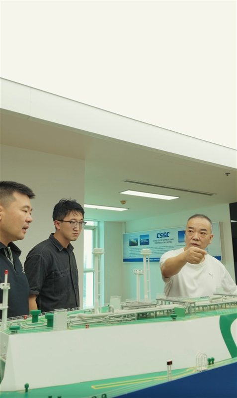 Project coordination meeting with CSSC executives